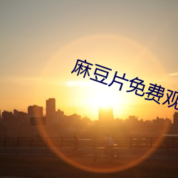 麻豆片免费观看在线看(kàn)